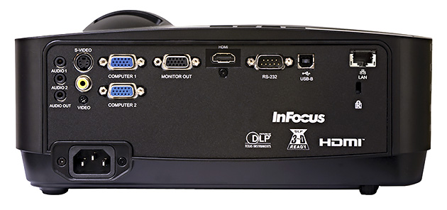 InFocus IN126STx_connectors